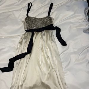 Maria Bianca Nero Dress in Cream Size Small